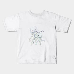 Flower Jellyfishes Kids T-Shirt